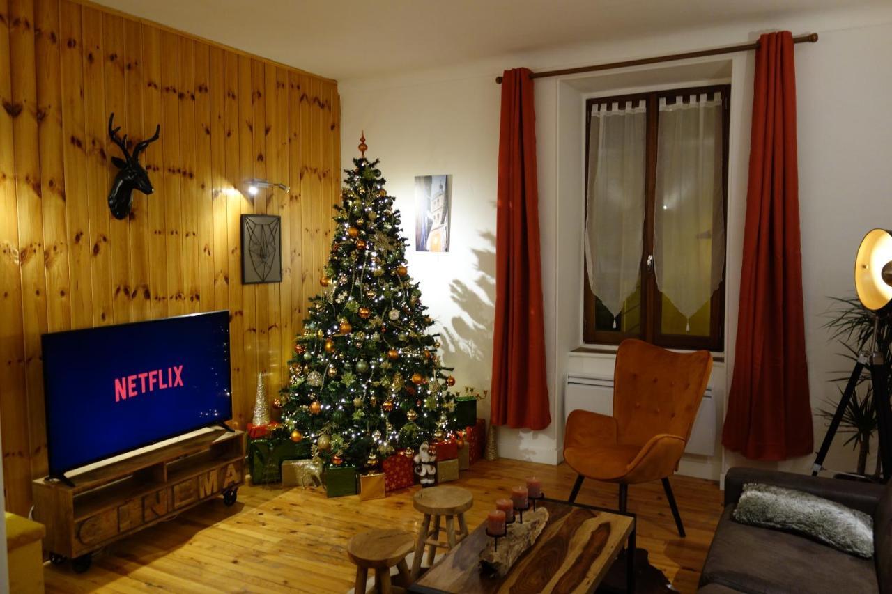 Appartement Cosy Montagne, Centre Ville De Briancon Buitenkant foto